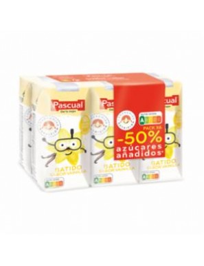 BATIDO VAINILLA PASCUAL PR/200.PACK-6.UD