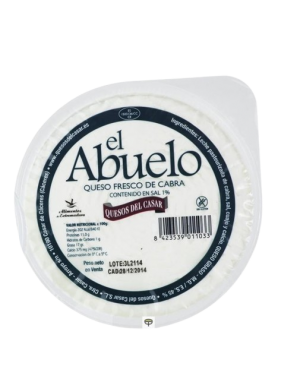 QUESO FRESCO CABRA EL ABUELO CASAR T/820.GR.