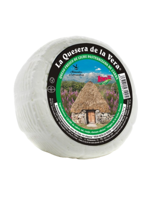 QUESO FRESCO CABRA QUESERA DE LA VERA X PIEZA