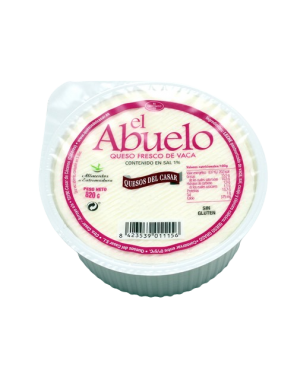 QUESO FRESCO VACA EL ABUELO T/820 GR