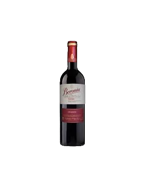 VINO BERONIA TINTO CRIANZA BOTELLA 75 CL.