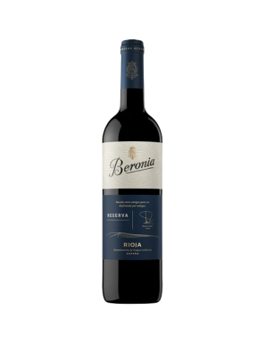 VINO BERONIA TINTO RESERVA BOTELLA 75 CL.