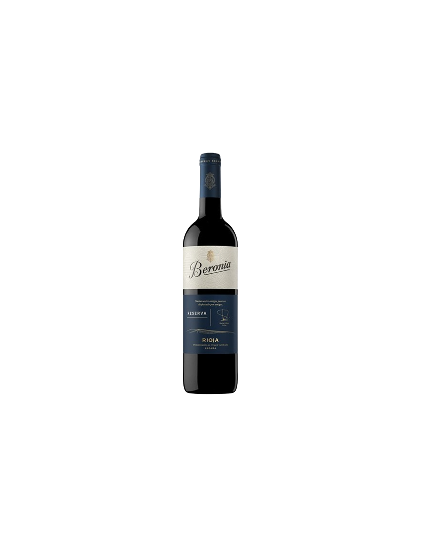 VINO BERONIA TINTO RESERVA BOTELLA 75 CL.