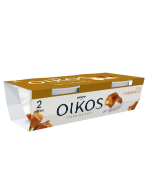 DANONE OIKOS CARAMELO PACK-2 UD