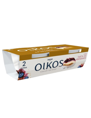 DANONE OIKOS GRIEGO TARTA DE ARANDANOS PACK-2U