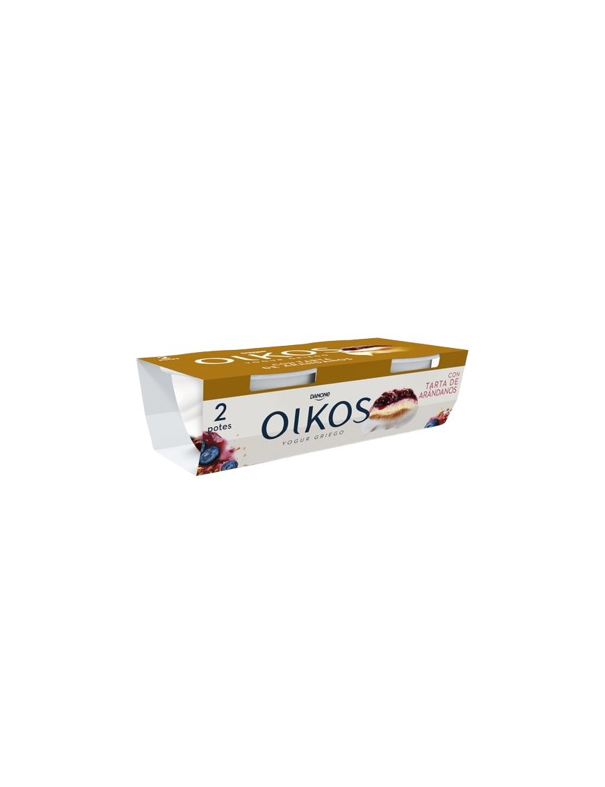 DANONE OIKOS GRIEGO TARTA DE ARANDANOS PACK-2U