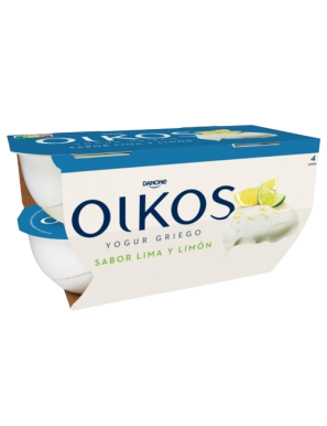 DANONE OIKOS LIMA LIMON PACK-4UD