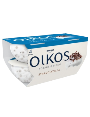 DANONE OIKOS STRACCIATELLA PACK-4UD