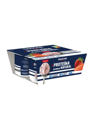 DANONE PROTEINA FRESA P/4UD