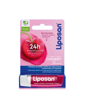 BALSAMO LABIAL LIPOSAN CHERRY SHINE B/4,8 GR