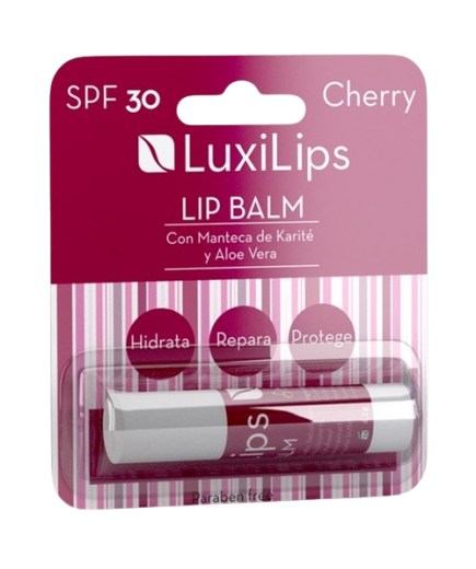 BALSAMO LABIAL LUXILIPS CEREZA SPF 30 B/4,2GR UD