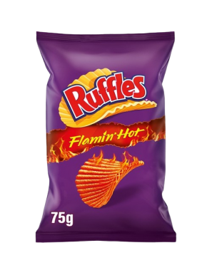 MATUTANO/RUFFLES PATATAS FRITAS FLAMIN HOT B/75 GR