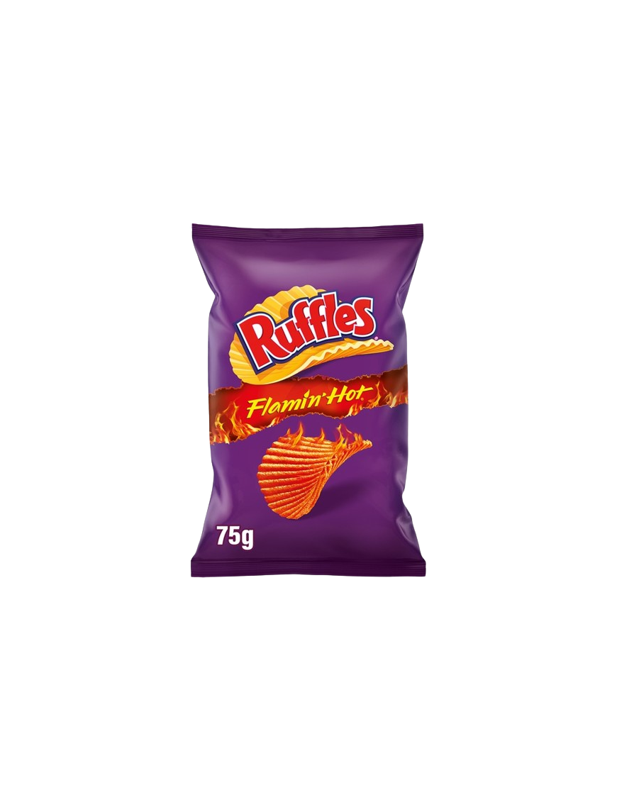 MATUTANO/RUFFLES PATATAS FRITAS FLAMIN HOT B/75 GR