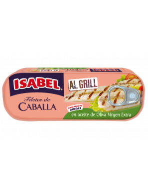 CABALLA FILETE A/OLIVA AL GRILL ISABEL L/120 G