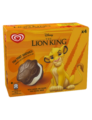 HELADO FRIGO DISNEY REY LEON P/4U