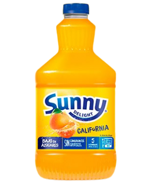 ZUMO SUNNY DELIGHT CALIFORNIA BOTELLA 1,250 L