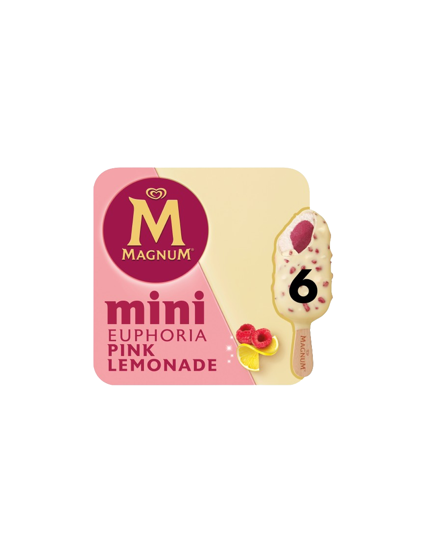 HELADO FRIGO MAGNUM MINI EUPHORIA P/6 UD