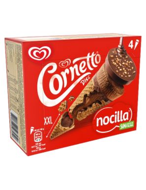 HELADO FRIGO NOCILLA CONO P/4 UD