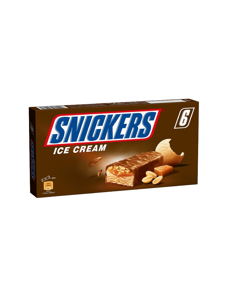 HELADO FRIGO SNICKERS BAR P/6X 53ML