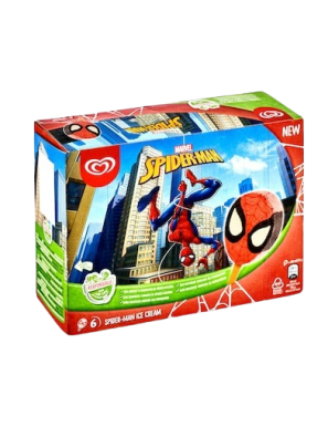 HELADO FRIGO SPIDERMAN EST/6 UD