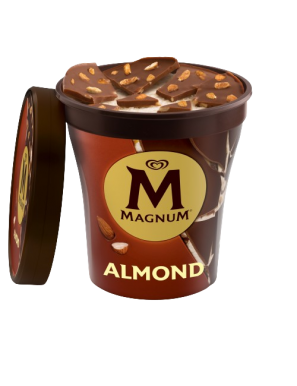 HELADO FRIGO TARRINA MAGNUM ALMENDRAS 440ML