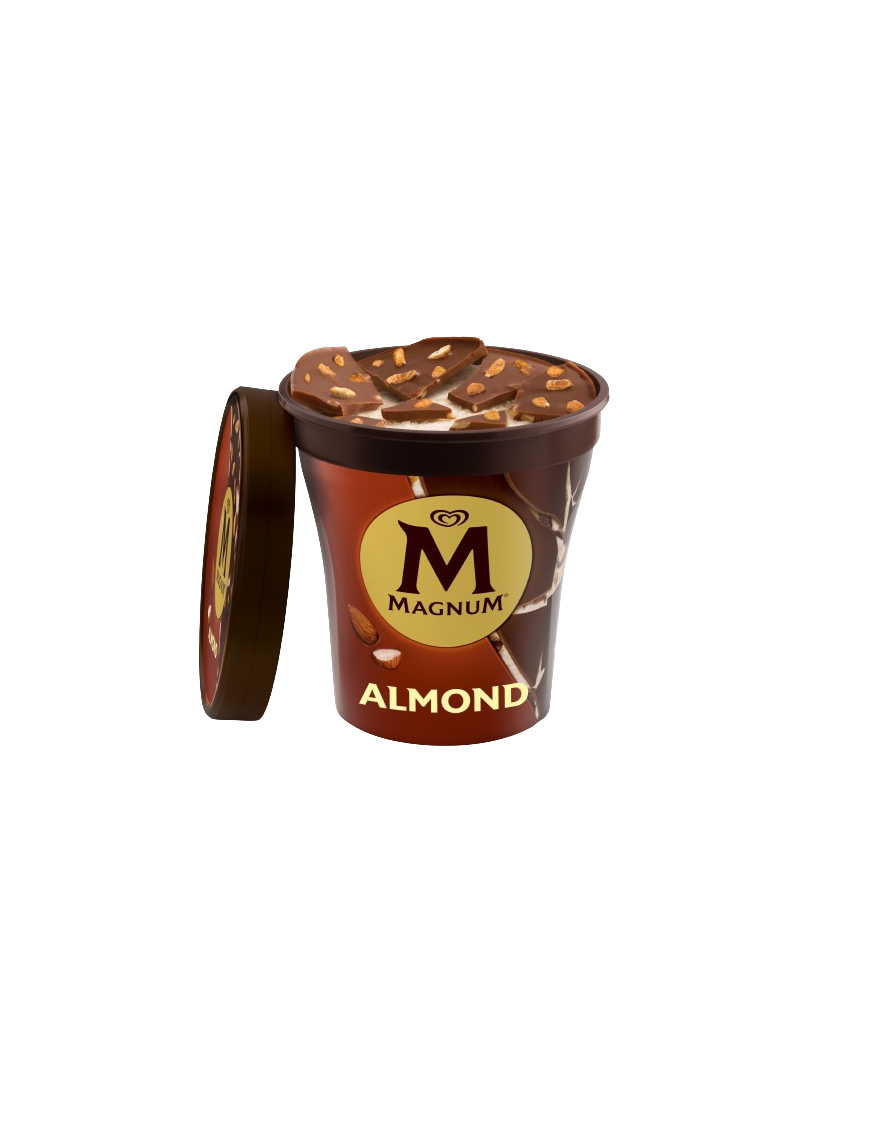 HELADO FRIGO TARRINA MAGNUM ALMENDRAS 440ML