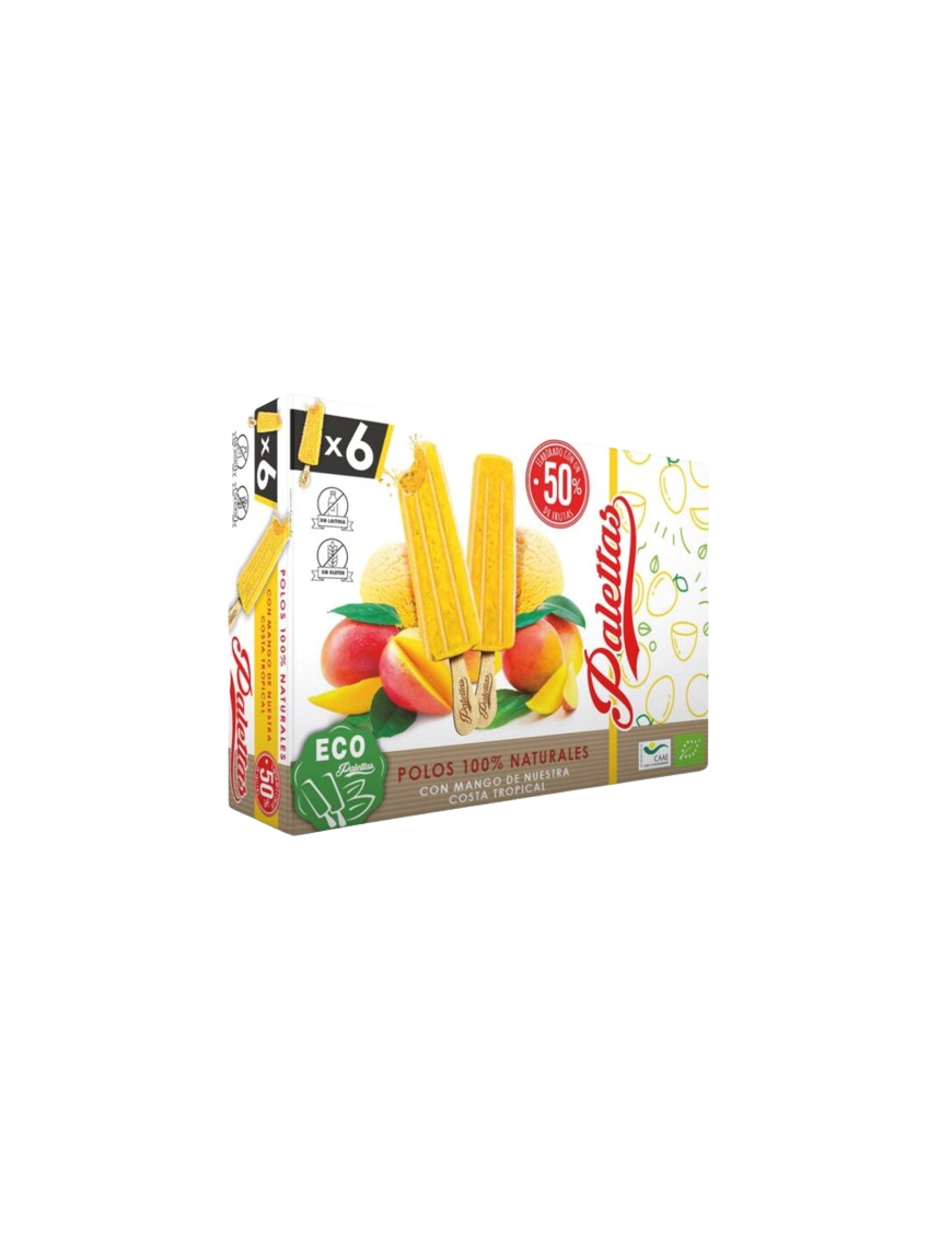 HELADO NORDWIK PALETINA MANGO P/6U