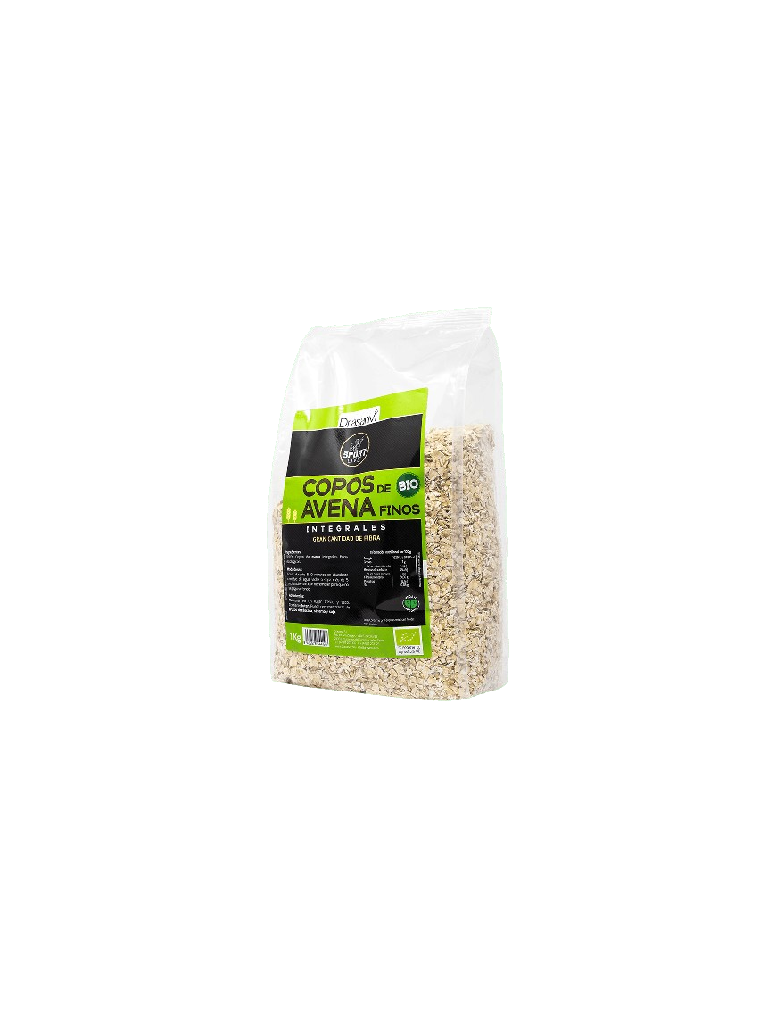 COPOS DE AVENA DRANSAVI SPORT LIFE BIO FINO B/1 KG