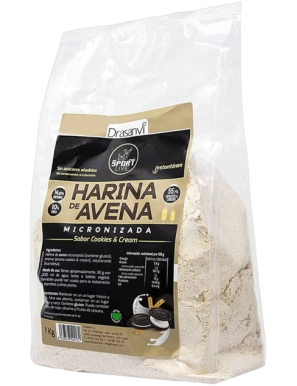 HARINA AVENA DRANSAVI SPORT LIFE COOKIES B/1 KG