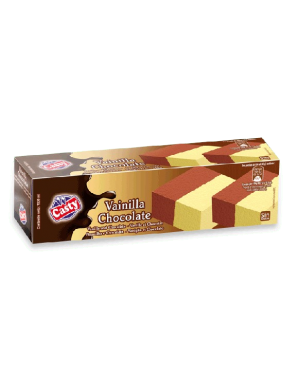 HELADO CASTY CORTE VAINILLA-CHOCOLATE B/1 L