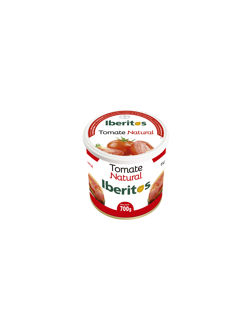 TOMATE IBERITOS NATURAL  L/700 GR