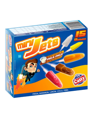 HELADO CASTY MINI JETS 5U 20ML + PICA PICA