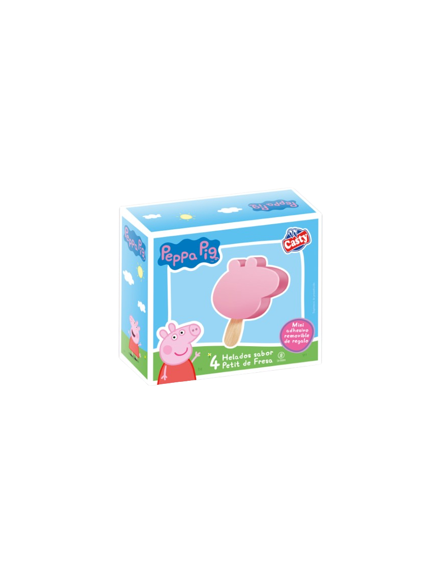 HELADO CASTY PEPPA PIG PACK-4U