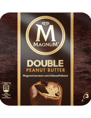 HELADO FRIGO MAGNUM DOBLE CREMA CACAHUETE UNIDAD