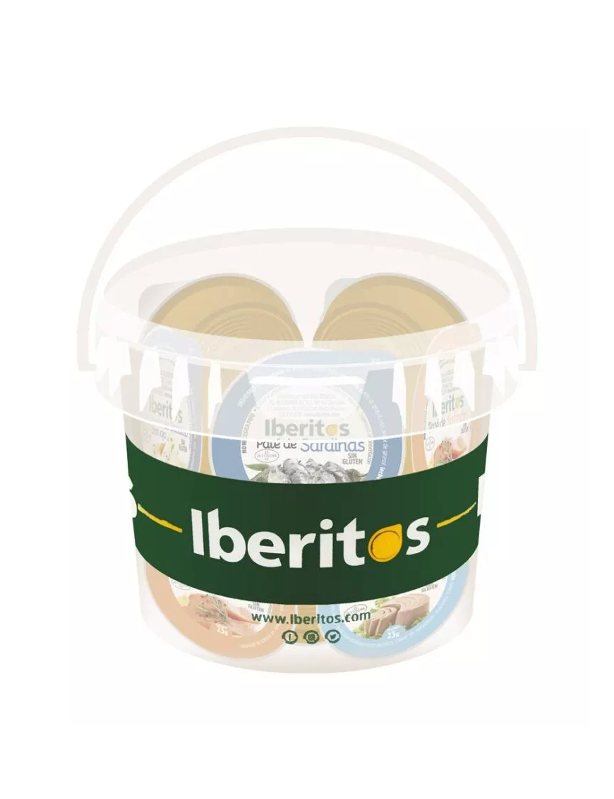 SURTIDO IBERITOS PESCADO  CUBO 12UD X 23GR