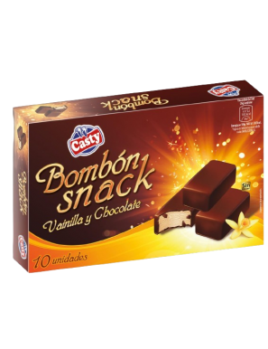 HELADO CASTY BOMBON SNACK P/10 UD