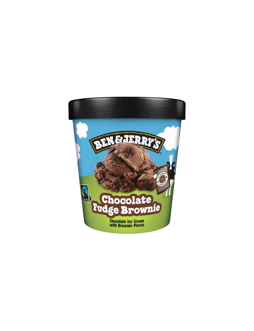 HELADO BEN&JERRYS BROWNIE CHOCOLATE T/465ML