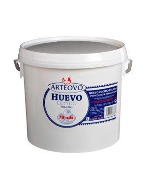 HUEVO COCIDO PELADO ARTEOVO CUBO/70 UD