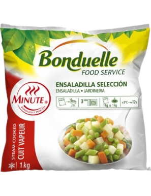 BONDUELLE ENSALADILLA RUSA "MINUTE" CONG. B/1KG