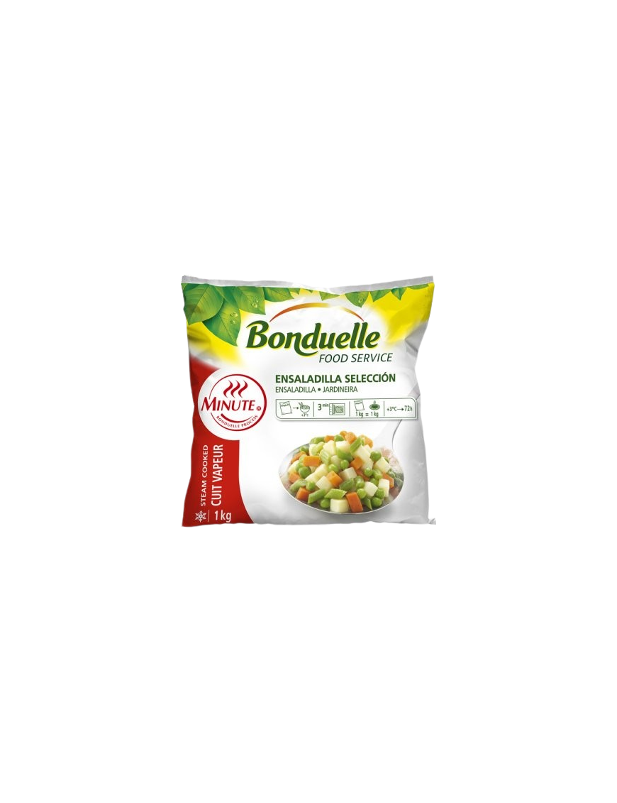 BONDUELLE ENSALADILLA RUSA "MINUTE" CONG. B/1KG