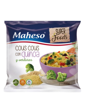 COUS-COUS CONG. CON QUINOA Y VERDURA MAHESO 300GR