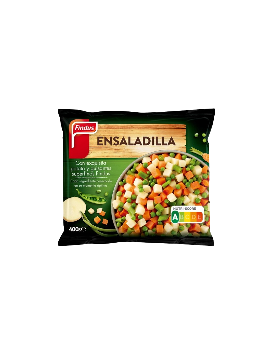 ENSALADILLA RUSA  CONG. FINDUS BOLSA 400 GR