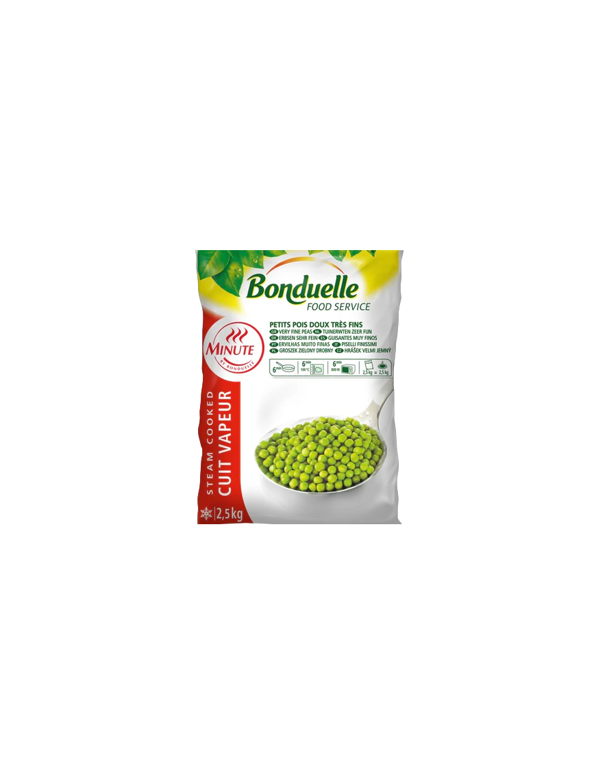 BONDUELLE GUISANTES FINOS "MINUTE" CONG. B/2,5 KG