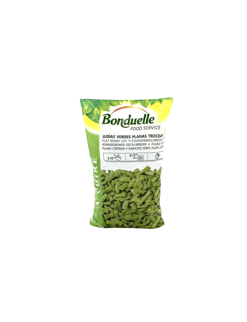 BONDUELLE JUDIA VERDE PLANA "MINUTE" CONG B/2.5 KG