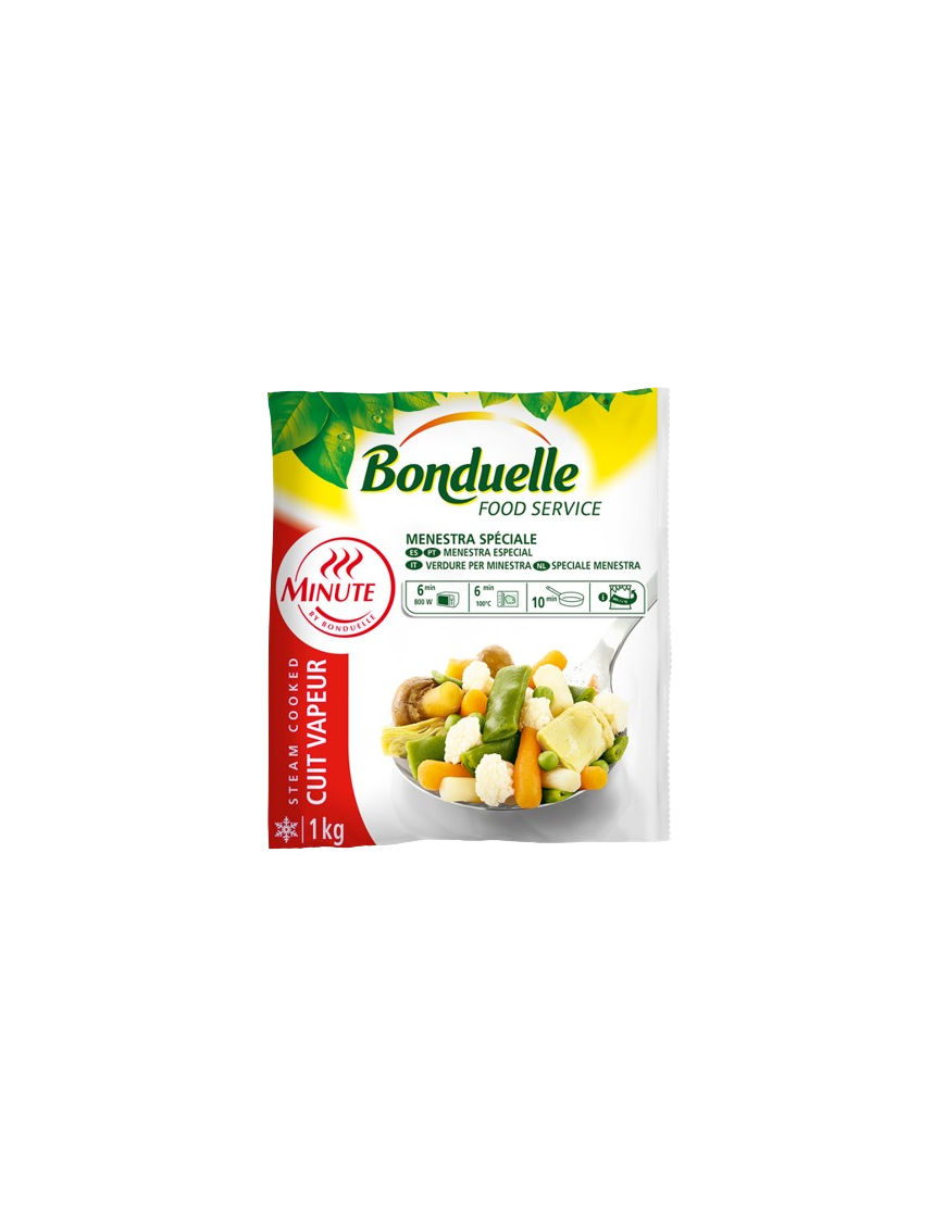 BONDUELLE MENESTRA VERDURA ESPECIAL CONG. B/1 KG