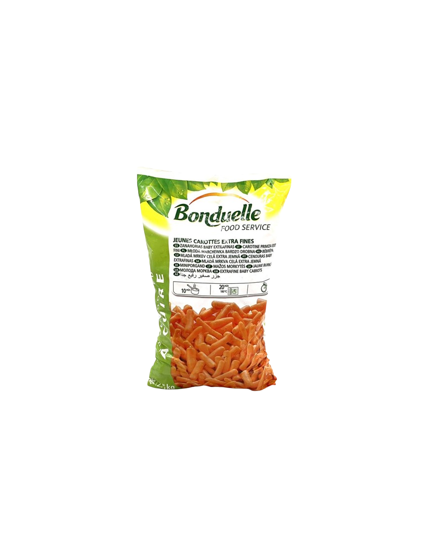 BONDUELLE ZANAHORIA BABY CONG. B/2,5 KG