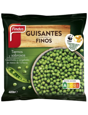 GUISANTES  CONGELADOS FINDUS B/400GR