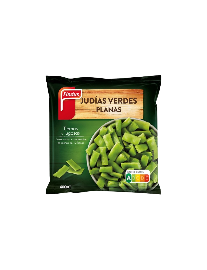 JUDIA VERDE CONG. PLANA FINDUS BOLSA 400 GR