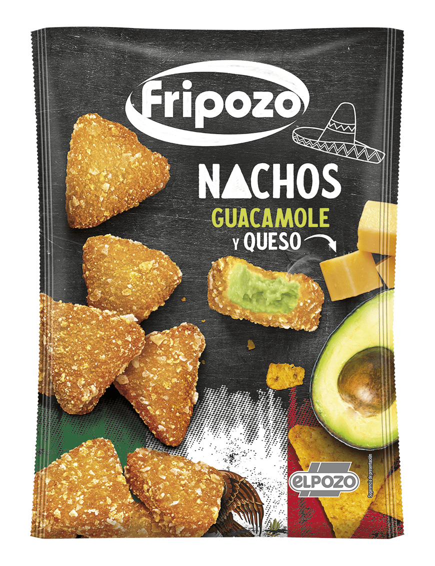 NACHOS RELLENOS GUACAMOLE C/69208  FRIPOZO B/250GR