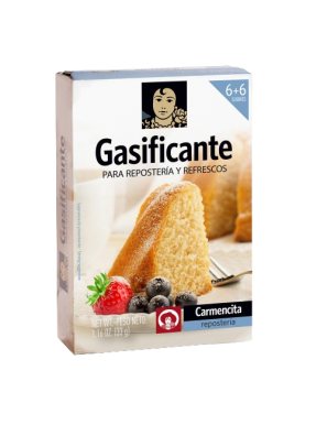 GASIFICANTE REPOSTERIA CARMENCITA P/12 SOBRES